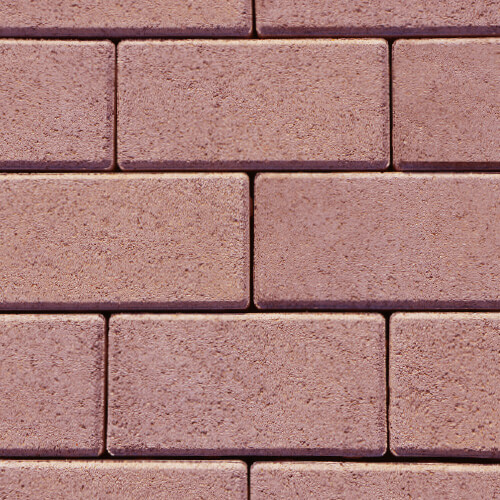 Classic 4 cm piros térkő