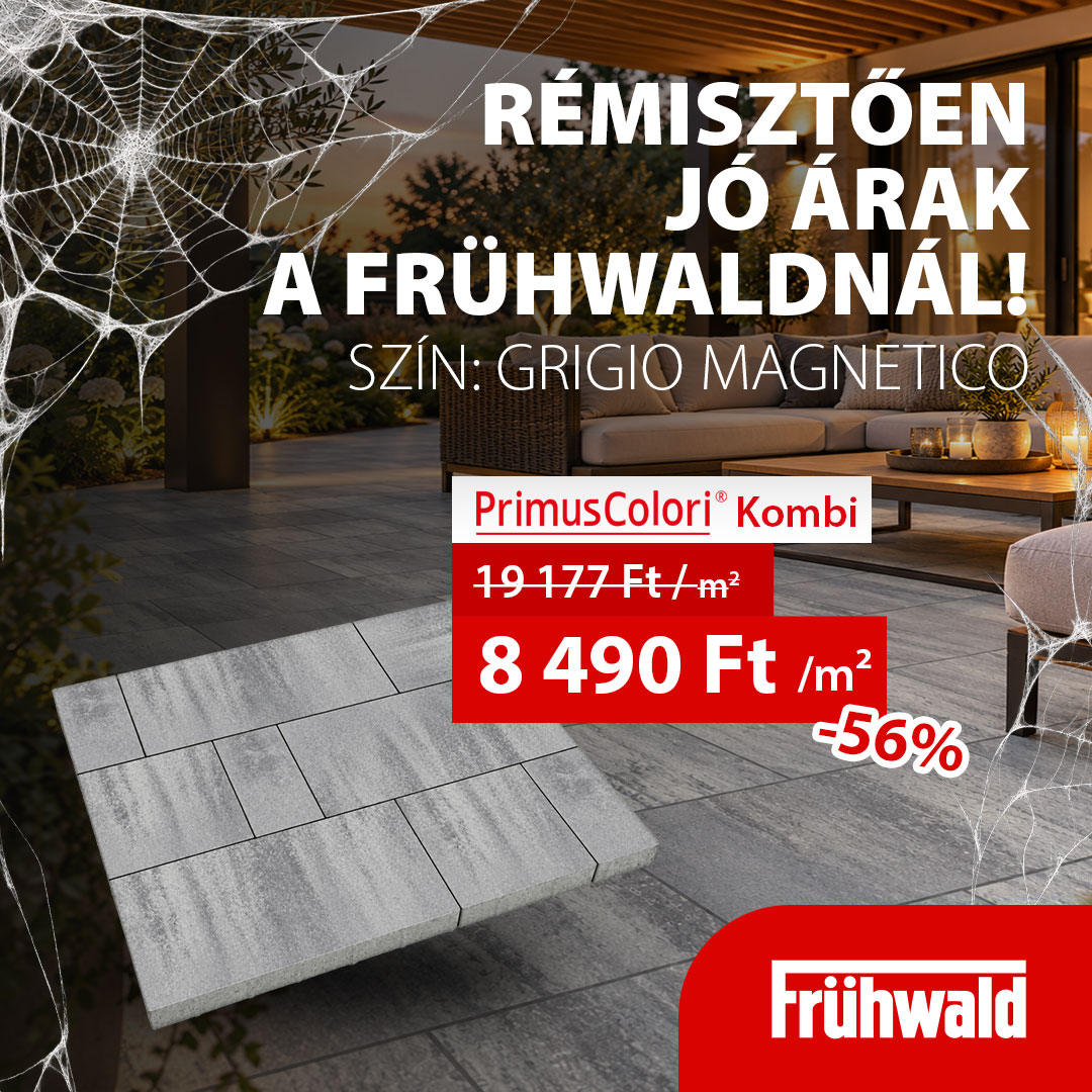 PrimusColori Kombi – Grigio Magnetico térkő Halloween-akciós grafika